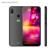 Смартфон BQ S-6040L Magic 6,09", IPS, 32Гб, 2Гб, 13+2МП, 4G, Android 9.0, чёрный