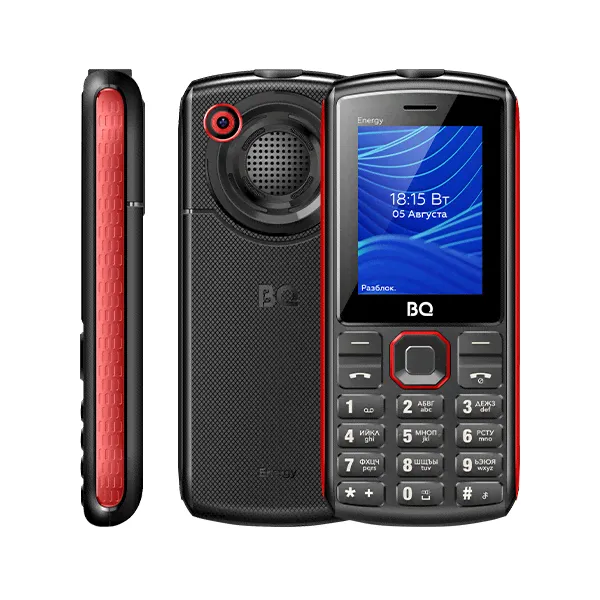 Мобильный BQ BQM-2452 Energy Black+Red-0