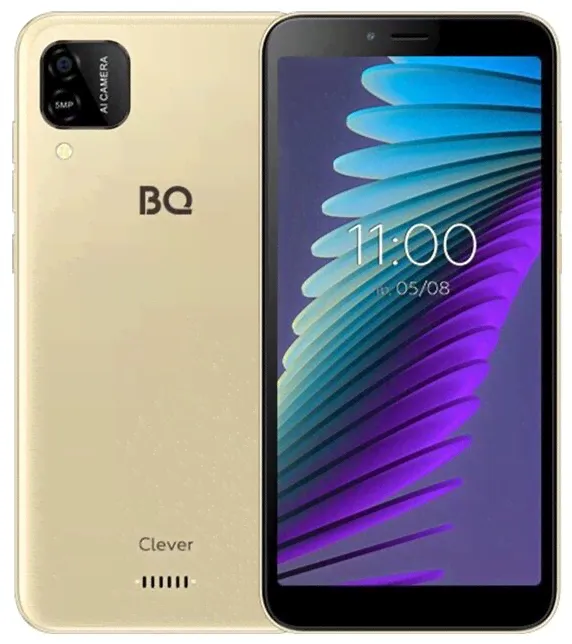 Смартфон 5.7' BQ 5765L Clever 3/16GB золотой-0