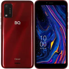 Смартфон BQ-5745L Clever, 5.7", IPS, 1Гб, 32Гб, 5 Мп, 2700 мАч, красный