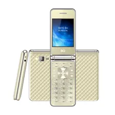 Сотовый телефон BQ BQM-2840 Fantasy золотой (2G,2*SIM,2,8",320х240,mSD до 32 ГБ,0,08Мп,800мАч,BT,FM)