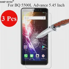 3 шт./лот Новая защитная пленка из закаленного стекла 9H 2.5D для BQ 5500L Advance 5.45 " Защитная пленка + Инструменты для чистки