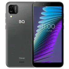 Смартфон BQ 5765L Clever, 5.7", IPS, 2 sim, 3Гб, 16Гб, 5 Мп, microSD, 2700 мАч, графитовый
